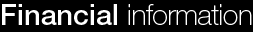 Financial information